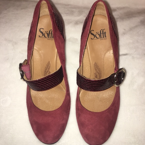 Sofft Shoes - •SÖFFT•Maroon Heels
